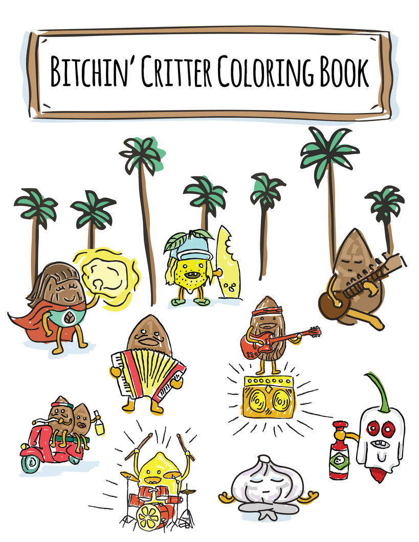 Critter Coloring Book