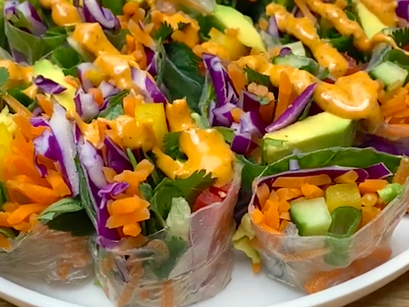 Saucy Summer Rolls!