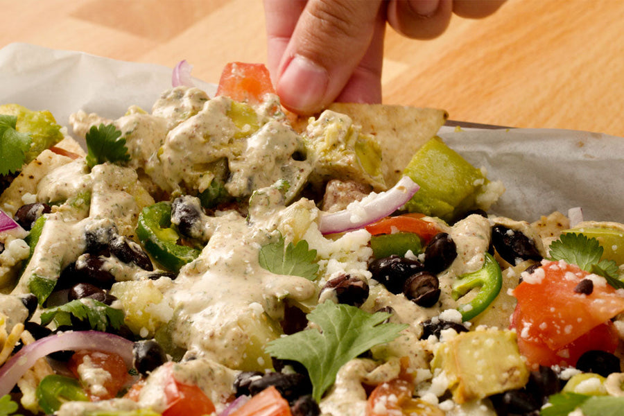 Cilantro Chili Nachos!