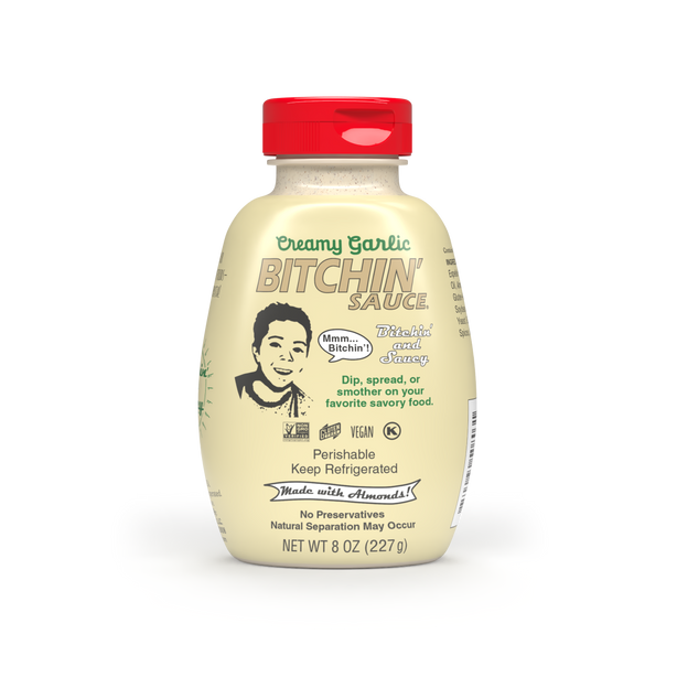 Creamy Garlic Bitchin' Sauce - 8oz Bottle