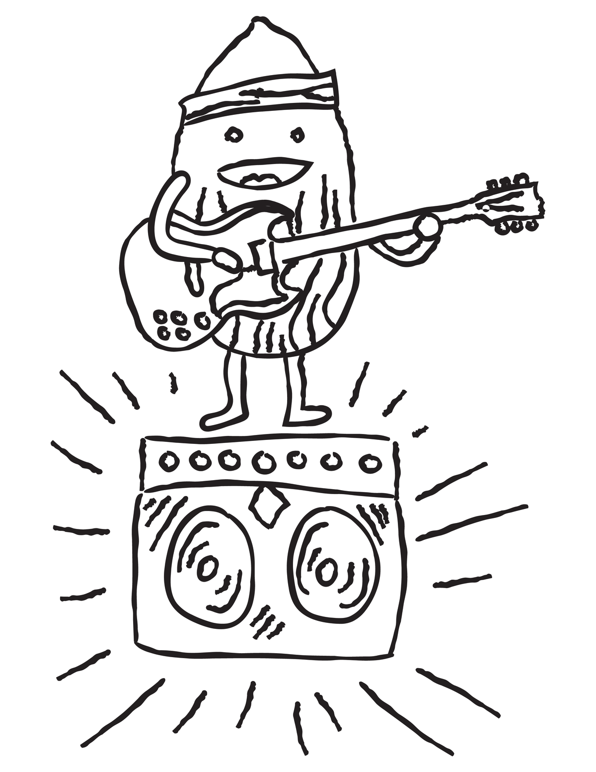 Critter Coloring Book