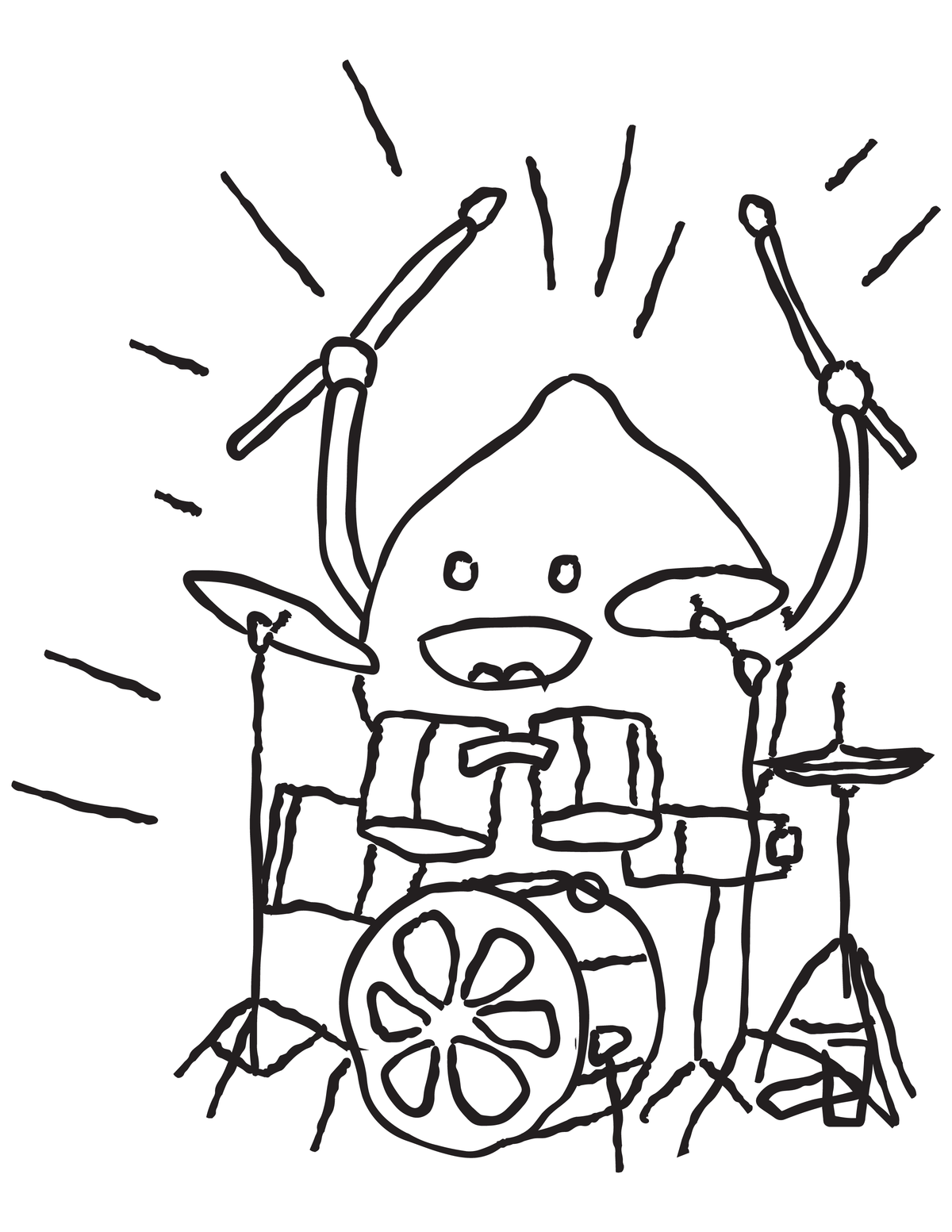 Critter Coloring Book