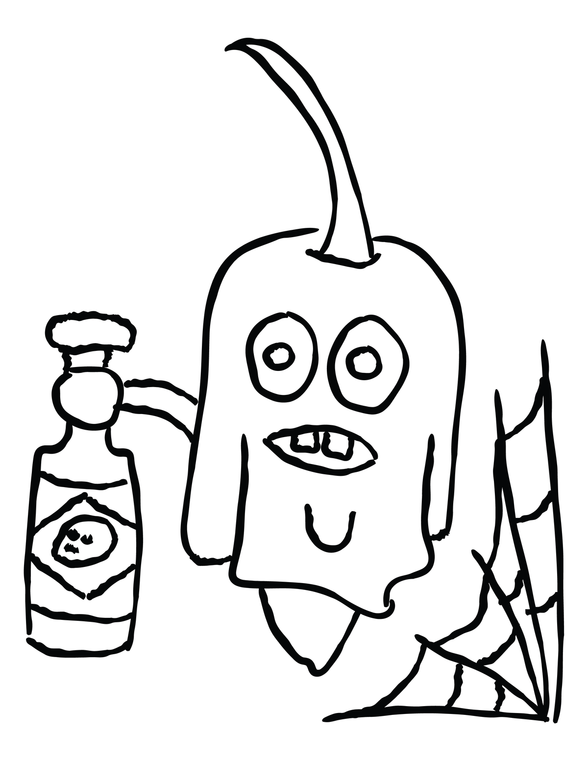Critter Coloring Book
