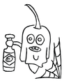 Critter Coloring Book