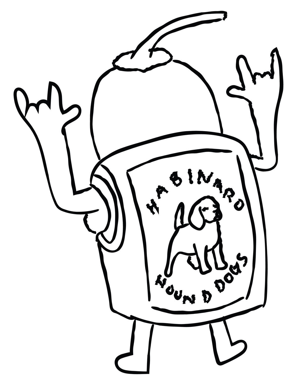 Critter Coloring Book