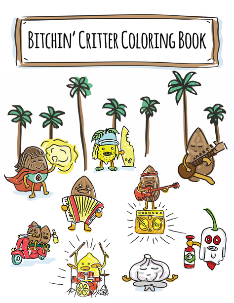 Critter Coloring Book
